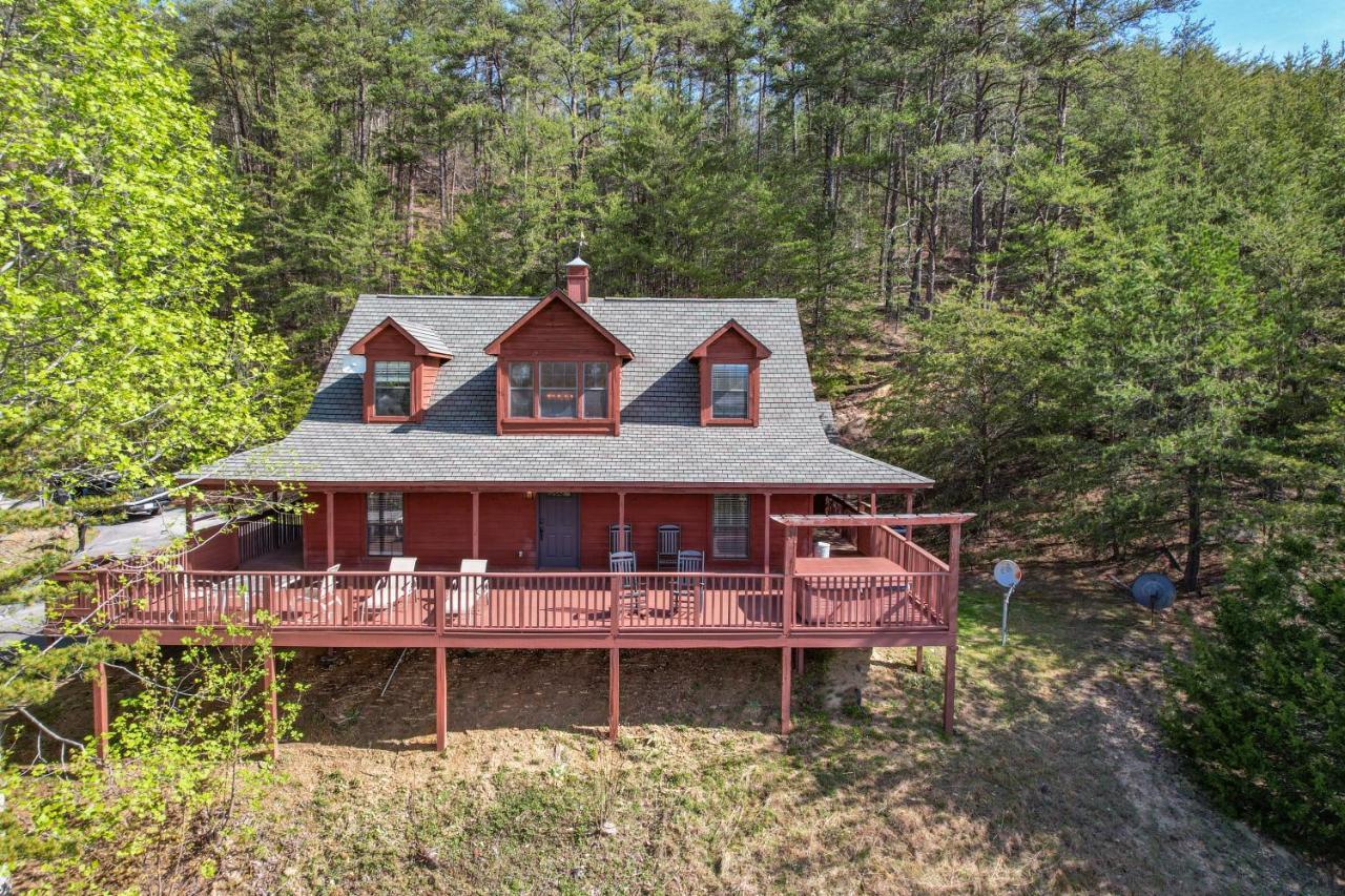 Private Mountain Cabin, Hot Tub Escape In The Smokies, With The View Sevierville Exterior foto
